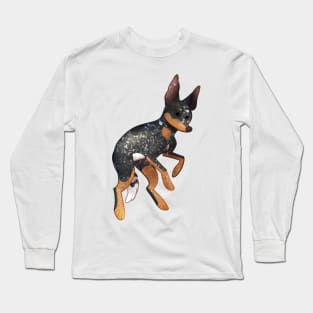 Cozy Blue Heeler Long Sleeve T-Shirt